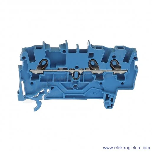 Złączka sprężynowa 2001-1304 1,5mm2 3-przewodowa, niebieska TopJob S Złączka sprężynowa 2001-1304 1,5mm2 3-przewodowa, niebieska TopJob S