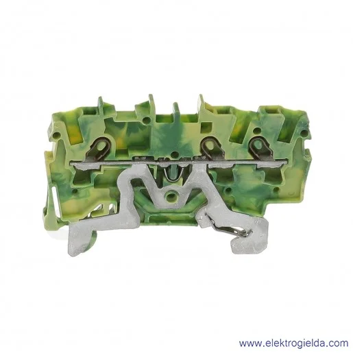 Złączka sprężynowa 2001-1307 1,5mm2 3-przewodowa, ochronna żółto-zielona PE TopJob S Złączka sprężynowa 2001-1307 1,5mm2 3-przewodowa, ochronna żółto-zielona PE TopJob S