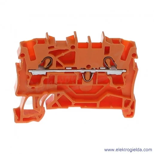 Złączka sprężynowa 2002-1202 2,5mm2 2-przewodowa, pomarańczowa TopJob S Złączka sprężynowa 2002-1202 2,5mm2 2-przewodowa, pomarańczowa TopJob S