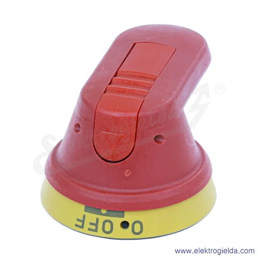 Pokrętło 1SCA022380R9820, OHY65J6 I/O, czerwone, 65mm Pokrętło 1SCA022380R9820, OHY65J6 I/O, czerwone, 65mm