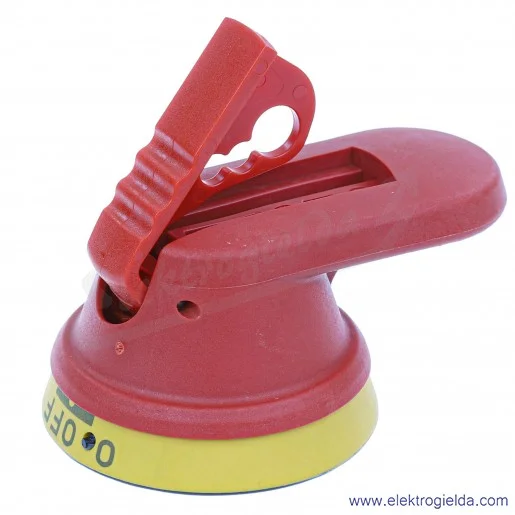 Pokrętło 1SCA022380R9820, OHY65J6 I/O, czerwone, 65mm Pokrętło 1SCA022380R9820, OHY65J6 I/O, czerwone, 65mm