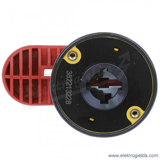 Pokrętło 1SCA022380R9820, OHY65J6 I/O, czerwone, 65mm Pokrętło 1SCA022380R9820, OHY65J6 I/O, czerwone, 65mm