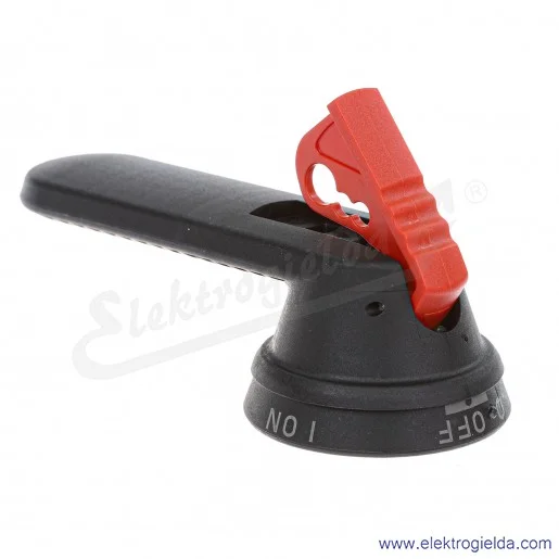 Dźwignia obrotowa 1SCA022477R2420, OHB95J10, rączka czarna Dźwignia obrotowa 1SCA022477R2420, OHB95J10, rączka czarna