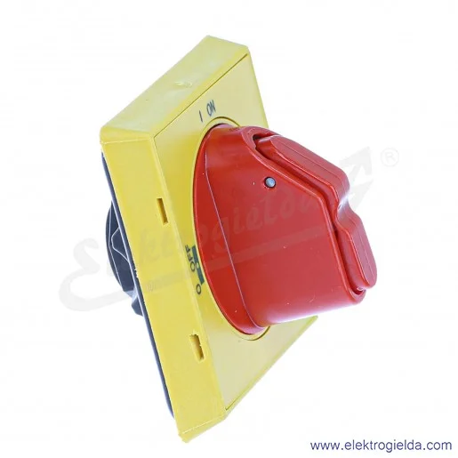 Pokrętło 1SCA105297R1001, OHYS2AJ1, czerwono-żółte, IP65 Pokrętło 1SCA105297R1001, OHYS2AJ1, czerwono-żółte, IP65