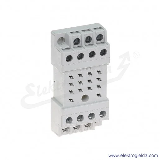 GZ8 GNIAZDO ŚRUBOWE DO PRZEKAŹNIKA R15 2P GZ8 GNIAZDO ŚRUBOWE DO PRZEKAŹNIKA R15 2P