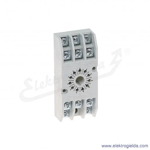 GZ11 GNIAZDO DO PRZEKAŹNIKA R15 3P GZ11 GNIAZDO DO PRZEKAŹNIKA R15 3P