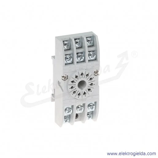 GZU11 GNIAZDO DO PRZEKAŹNIKA R15 3P GZU11 GNIAZDO DO PRZEKAŹNIKA R15 3P
