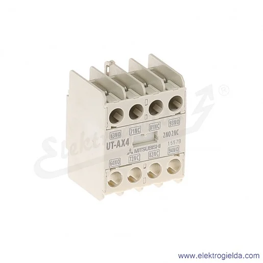 Styk pomocniczy do styczników UT-AX4 2A2B; S-T, SR-T Styk pomocniczy do styczników UT-AX4 2A2B; S-T, SR-T