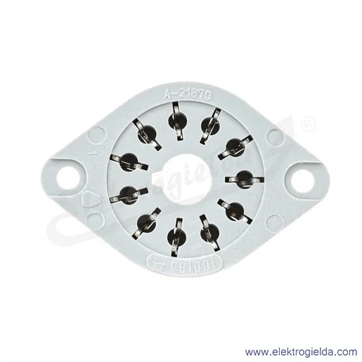 Gniazdo przekaźnikowe 592069 GOP11 panelowe do przekaźników R15 Gniazdo przekaźnikowe 592069 GOP11 panelowe do przekaźników R15