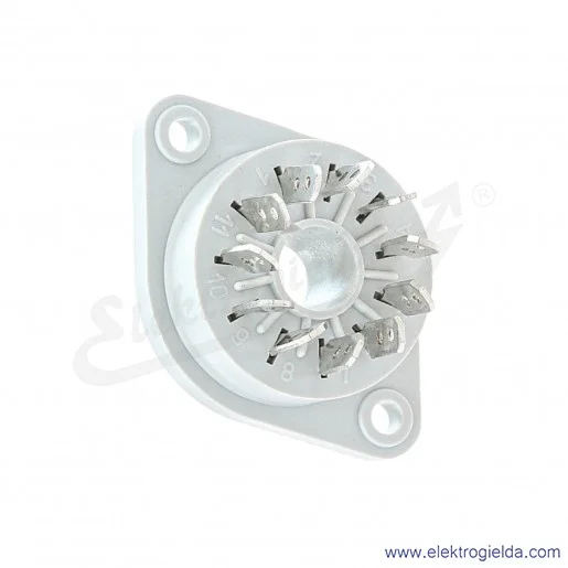 Gniazdo przekaźnikowe 592069 GOP11 panelowe do przekaźników R15 Gniazdo przekaźnikowe 592069 GOP11 panelowe do przekaźników R15