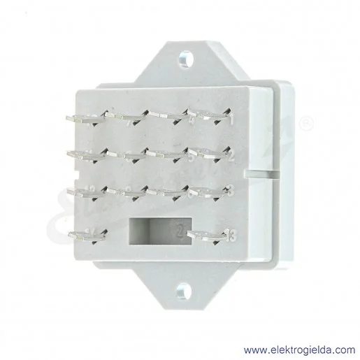 Gniazdo przekaźnikowe 592071 GOP14 14 pinowe 10A do przekaźników R15 Gniazdo przekaźnikowe 592071 GOP14 14 pinowe 10A do przekaźników R15