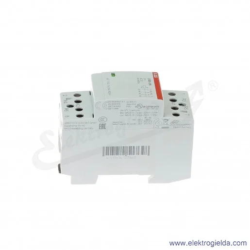 Stycznik modułowy ESB25-22N-01 25A 2NO+2NC 24V AC/DC Stycznik modułowy ESB25-22N-01 25A 2NO+2NC 24V AC/DC