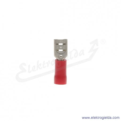 Wsuwka izolowana NI 4,8-1/0,5 PCV z tuleją izolacyjną Wsuwka izolowana NI 4,8-1/0,5 PCV z tuleją izolacyjną