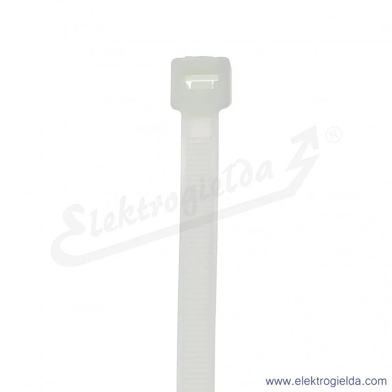 Opaska zaciskowa E01TK-01010101601, TK 25/5, 250mm, 100szt, trytytka, biała Opaska zaciskowa E01TK-01010101601, TK 25/5, 250mm, 100szt, trytytka, biała