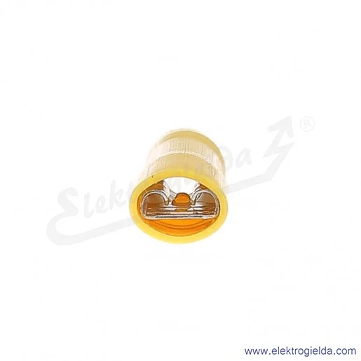 Nasuwka całkowicie izolowana NCI 6,3-6/0,8 PCV z długą tuleją izolacyjną Nasuwka całkowicie izolowana NCI 6,3-6/0,8 PCV z długą tuleją izolacyjną