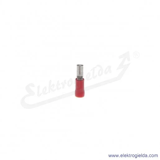 Nasuwka całkowicie izolowana NCI 4,8-1/0,8 PCV z długą tuleją izolacyjną Nasuwka całkowicie izolowana NCI 4,8-1/0,8 PCV z długą tuleją izolacyjną