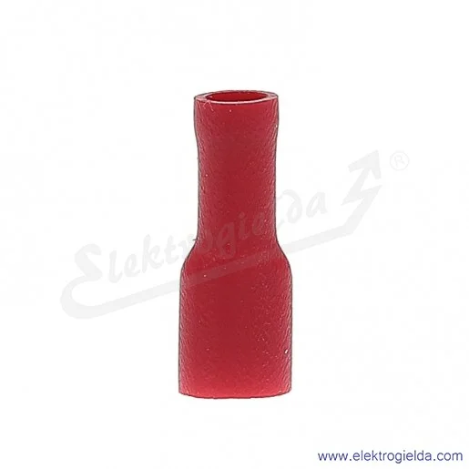 Nasuwka całkowicie izolowana NCI 4,8-1/0,5 PCV z długą tuleją izolacyjną Nasuwka całkowicie izolowana NCI 4,8-1/0,5 PCV z długą tuleją izolacyjną