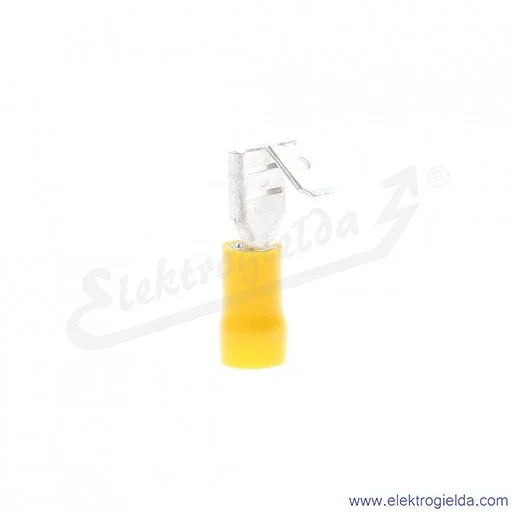 Nasuwka z odgałęzieniem z izolacją NWI 6,3-6/0,8 PCV z tuleją izolacyjną Nasuwka z odgałęzieniem z izolacją NWI 6,3-6/0,8 PCV z tuleją izolacyjną