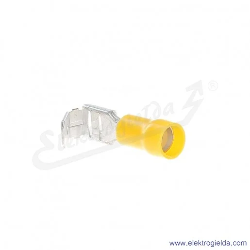 Nasuwka z odgałęzieniem z izolacją NWI 6,3-6/0,8 PCV z tuleją izolacyjną Nasuwka z odgałęzieniem z izolacją NWI 6,3-6/0,8 PCV z tuleją izolacyjną