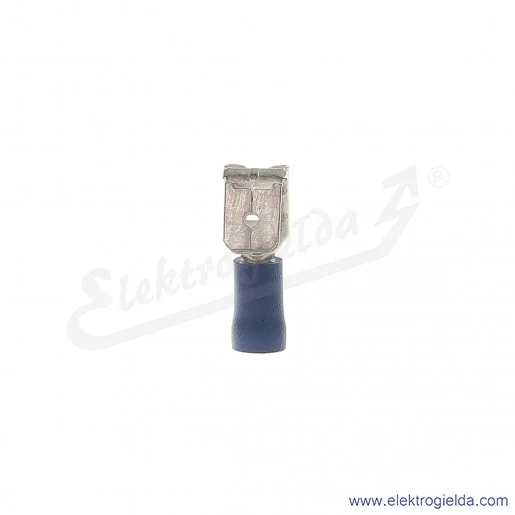 Nasuwka z odgałęzieniem z izolacją NWI 6,3-2,5/0,8 PCV z tuleją izolacyjną Nasuwka z odgałęzieniem z izolacją NWI 6,3-2,5/0,8 PCV z tuleją izolacyjną