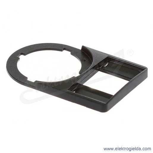 Uchwyt tabliczki opisowej KA1-8120, czarny Uchwyt tabliczki opisowej KA1-8120, czarny