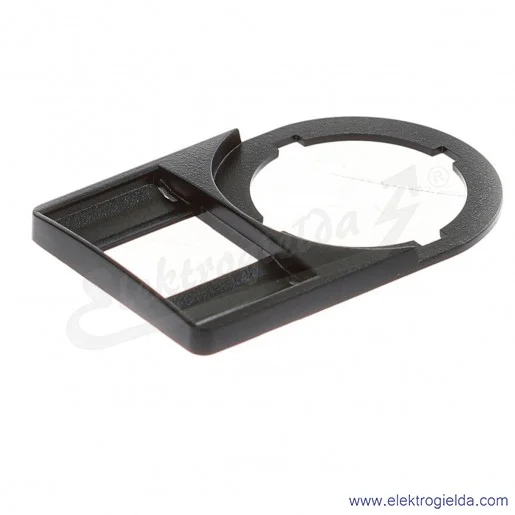 Uchwyt tabliczki opisowej KA1-8120, czarny Uchwyt tabliczki opisowej KA1-8120, czarny