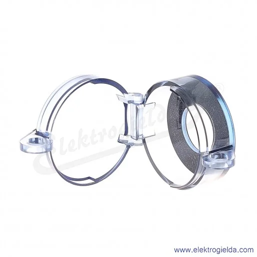 Osłona przezroczysta KWD z klapką do przycisków 22 mm (możliwość zamknięcia) Osłona przezroczysta KWD z klapką do przycisków 22 mm (możliwość zamknięcia)