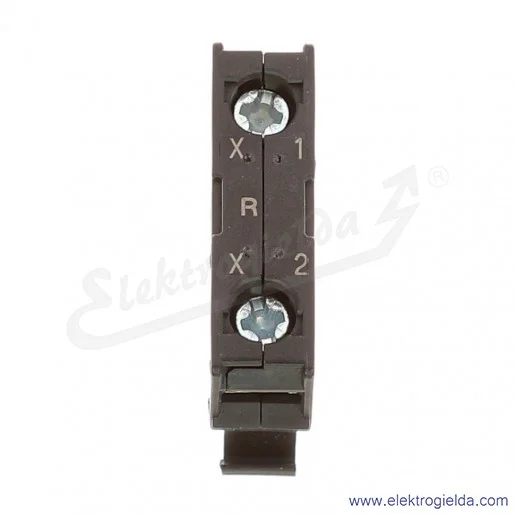 Moduł LED 216558, M22-LED-R, czerwony, 12-30V AC/DC, montaż czołowy, zaciski śrubowe Moduł LED 216558, M22-LED-R, czerwony, 12-30V AC/DC, montaż czołowy, zaciski śrubowe