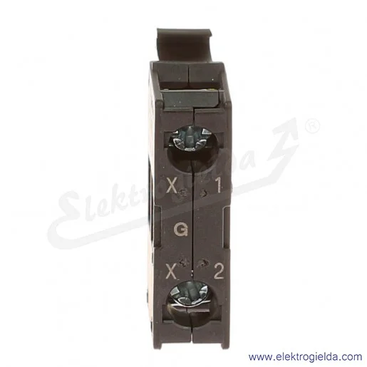 Moduł LED 216559, M22-LED-G, zielony, 12-30V AC/DC, montaż czołowy, zaciski śrubowe Moduł LED 216559, M22-LED-G, zielony, 12-30V AC/DC, montaż czołowy, zaciski śrubowe