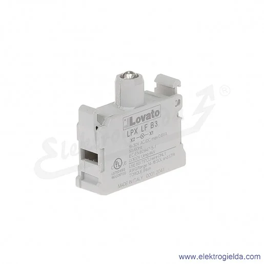 Moduł LED LPX LFB3 zielony 12-30VAC/DC światło pulsujące, pod przycisk Moduł LED LPX LFB3 zielony 12-30VAC/DC światło pulsujące, pod przycisk