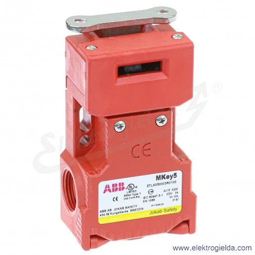 Wyłącznik krańcowy bezpieczeństwa 2TLA050003R0100, MKey5, 2NC1NO, M20, z kluczem, IP67 Wyłącznik krańcowy bezpieczeństwa 2TLA050003R0100, MKey5, 2NC1NO, M20, z kluczem, IP67