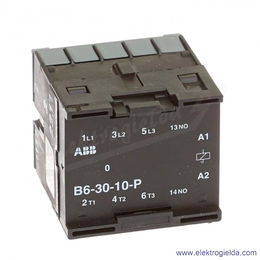 Stycznik GJL1211009R8100, B63010P, 3P, 3NO+1NO, 230VAC, 4kW, 20A, 690VAC, 250VDC Stycznik GJL1211009R8100, B63010P, 3P, 3NO+1NO, 230VAC, 4kW, 20A, 690VAC, 250VDC