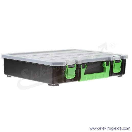 Skrzyneczka narzędziowa 221131 414x338x79mm, 16 kuwetek Skrzyneczka narzędziowa 221131 414x338x79mm, 16 kuwetek