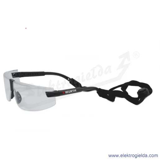 Okulary ochronne A0899 107 81 Exor, czarne Okulary ochronne A0899 107 81 Exor, czarne