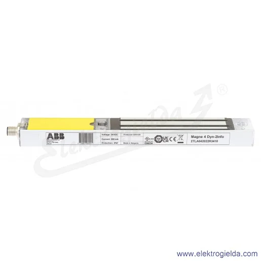 Zamek magnetyczny 2TLA042022R3410, 4 DYN-2Info, M12-8, 24VDC, IP67, 1500N Zamek magnetyczny 2TLA042022R3410, 4 DYN-2Info, M12-8, 24VDC, IP67, 1500N