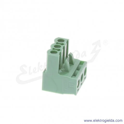 Złącze do PCB 1754465, MSTB 2,5/3ST, 2.5mm2, 12A, 3P, zaciski śrubowe Złącze do PCB 1754465, MSTB 2,5/3ST, 2.5mm2, 12A, 3P, zaciski śrubowe