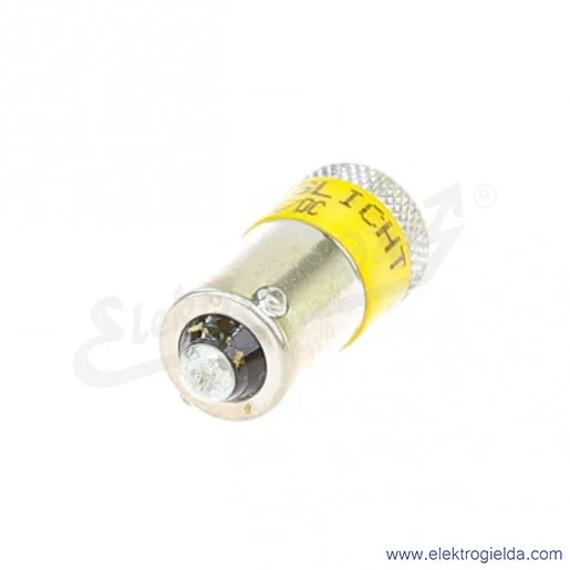 Żarówka LED KA2-2143, żółta, LY-110-130VAC/DC Żarówka LED KA2-2143, żółta, LY-110-130VAC/DC