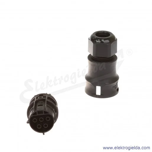 Gniazdo 96.051.4153.1, RST 20i5, 5P, 20A, czarne Gniazdo 96.051.4153.1, RST 20i5, 5P, 20A, czarne
