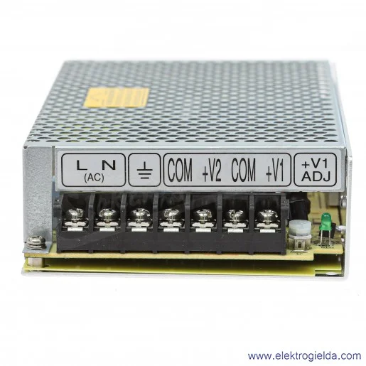 Zasilacz impulsowy RD-125-1224 zasilanie 88-264VAC lub 124-370VDC, wyjście 12V 1.0..7.0A, 24V, 0.4..5.0A Zasilacz impulsowy RD-125-1224 zasilanie 88-264VAC lub 124-370VDC, wyjście 12V 1.0..7.0A, 24V, 0.4..5.0A