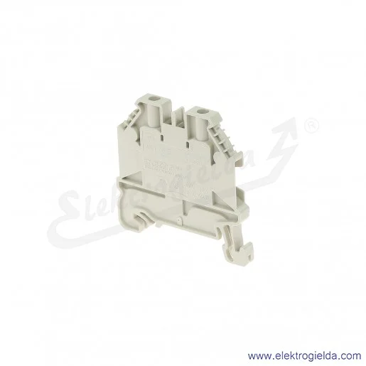 Złączka przelotowa 58.503.0055.0, WT 2,5 jednotorowa, szara, szerokość 5mm, montaż TS-35 Złączka przelotowa 58.503.0055.0, WT 2,5 jednotorowa, szara, szerokość 5mm, montaż TS-35