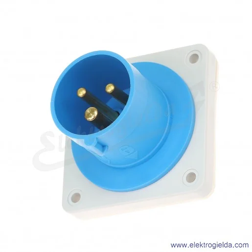 Wtyczka tablicowa odbiornikowa 3x16A L+N+PE Wtyczka tablicowa odbiornikowa 3x16A L+N+PE