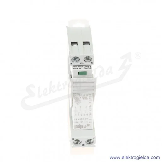 Przekaźnik interfejsowy PI84-110VDC-M43G 2P 110VDC moduł LD zielony Przekaźnik interfejsowy PI84-110VDC-M43G 2P 110VDC moduł LD zielony