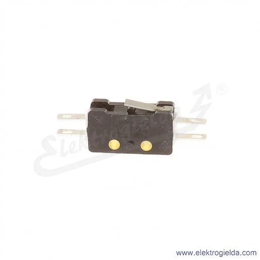 Łącznik krańcowy miniaturowy 83-132s 54Ar 7,7 z dźwignią 7,7mm 1Z+1R srebrzony Łącznik krańcowy miniaturowy 83-132s 54Ar 7,7 z dźwignią 7,7mm 1Z+1R srebrzony