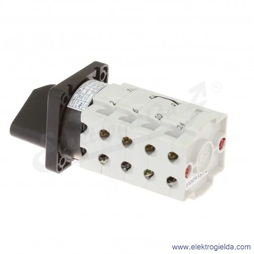 Łącznik krzywkowy pulpitowy S10JD9551 V6 10A 0-Y-D 3P IP40 Łącznik krzywkowy pulpitowy S10JD9551 V6 10A 0-Y-D 3P IP40