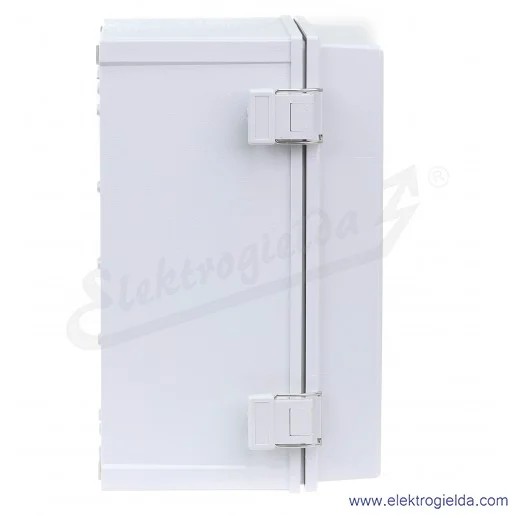 Szafka CAB ABS 302018 G 300x200x180, drzwi szare zamykane na klamry na dłuższym boku IP65 Szafka CAB ABS 302018 G 300x200x180, drzwi szare zamykane na klamry na dłuższym boku IP65