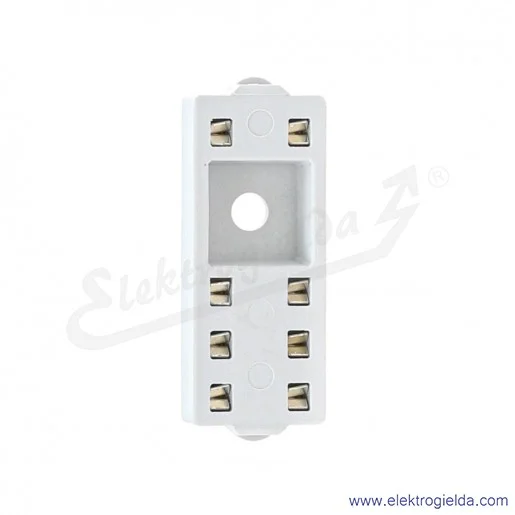 Gniazdo przekaźnikowe 592066 PW80 8 pinowe do RM63, RM64, RM83, RM84, RM85, RM87L, RM87P, RM94 Gniazdo przekaźnikowe 592066 PW80 8 pinowe do RM63, RM64, RM83, RM84, RM85, RM87L, RM87P, RM94