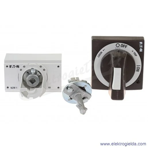 Napęd obrotowy 260166, NZM1-XTVD, czarny, zamykany na pozycji 0, z blokadą drzwi, IP66 Napęd obrotowy 260166, NZM1-XTVD, czarny, zamykany na pozycji 0, z blokadą drzwi, IP66