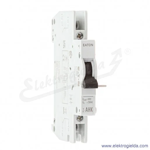 Styk pomocniczy 248433, Z-AHK, 1NO1NC, 230VAC, montaż z lewej strony, 3A Styk pomocniczy 248433, Z-AHK, 1NO1NC, 230VAC, montaż z lewej strony, 3A