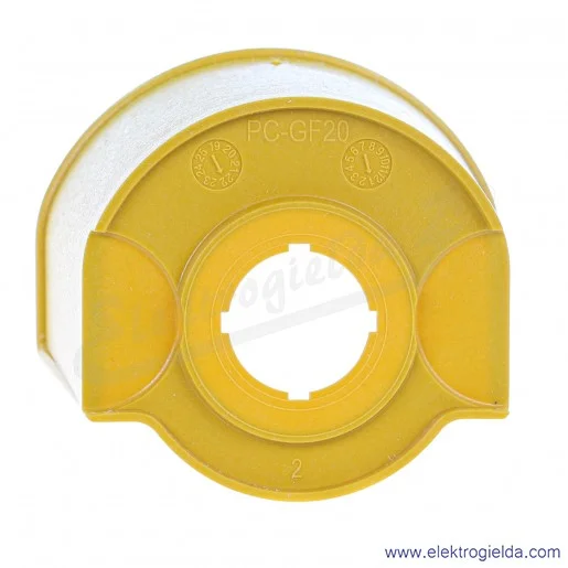 Osłona przycisku bezpieczeństwa 231273, M22-XGPV, żółta Osłona przycisku bezpieczeństwa 231273, M22-XGPV, żółta