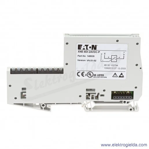 Moduł wejść cyfrowych 140035, XNE-8DI-24VDC-P, 8 wejśc binarnych, 24VDC Moduł wejść cyfrowych 140035, XNE-8DI-24VDC-P, 8 wejśc binarnych, 24VDC